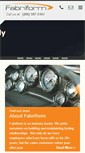 Mobile Screenshot of fabriform.com